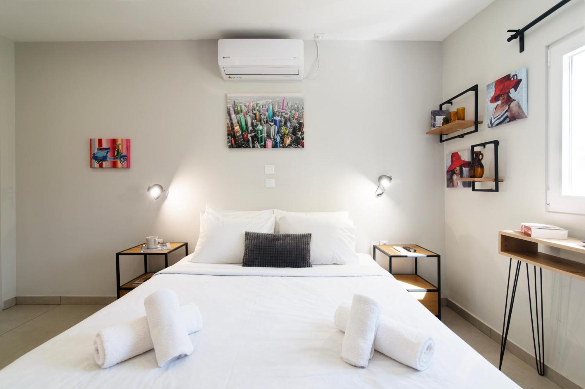 Chic Rooftop Studio W/ Terrace - Near Acropolis Athene Buitenkant foto